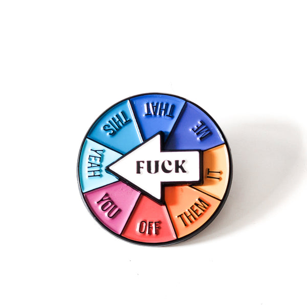 Fuck Spinner Interactive Pin