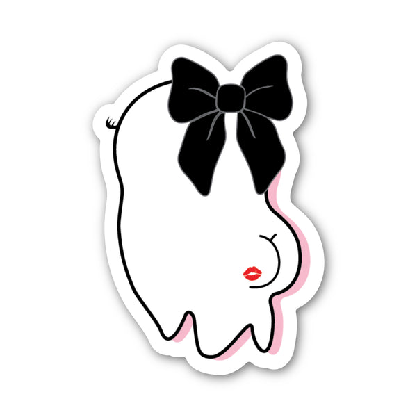Ghost Butt Sticker