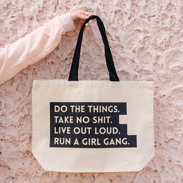 Girl gang tote