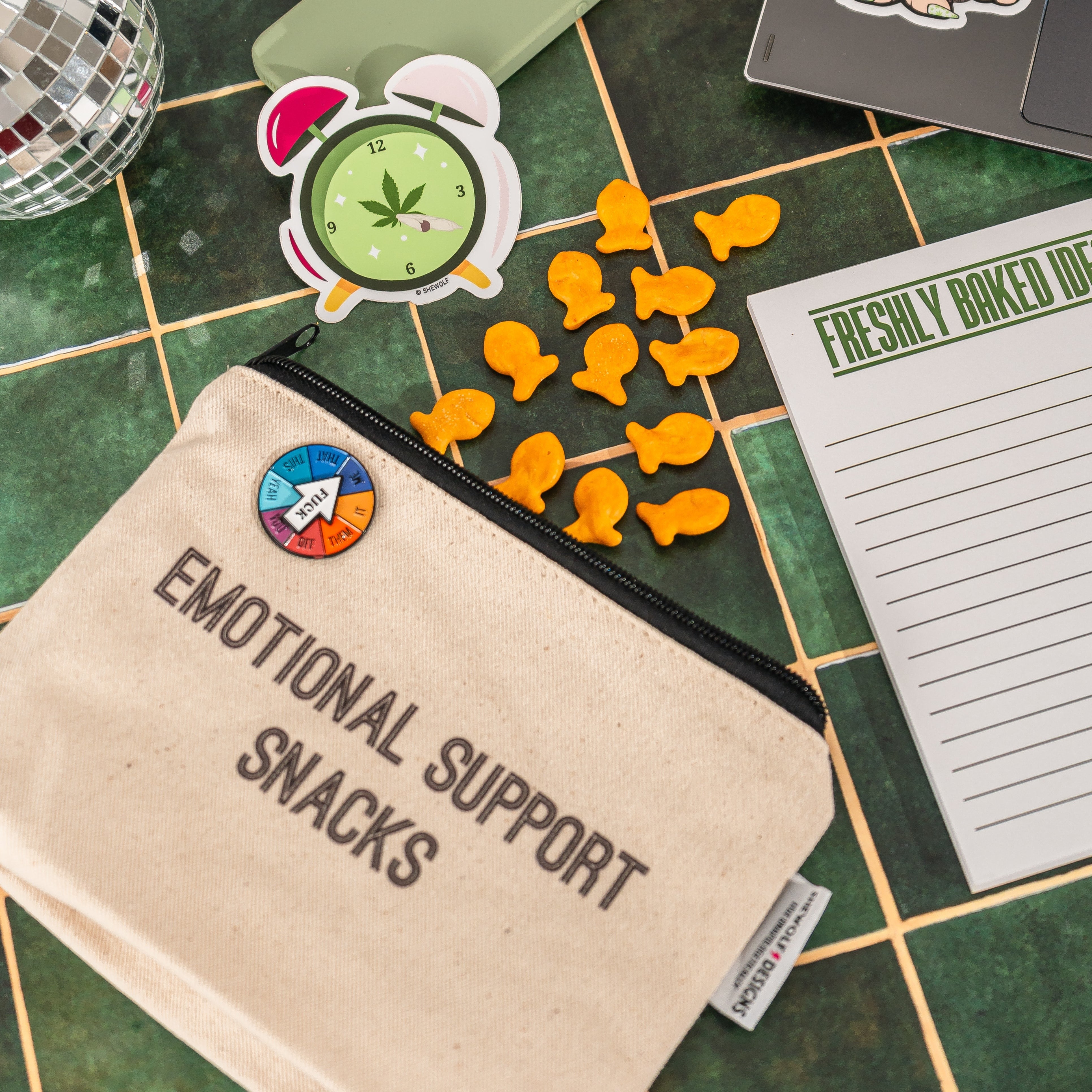 Emotional Support Snacks Pouch – SHEWOLF