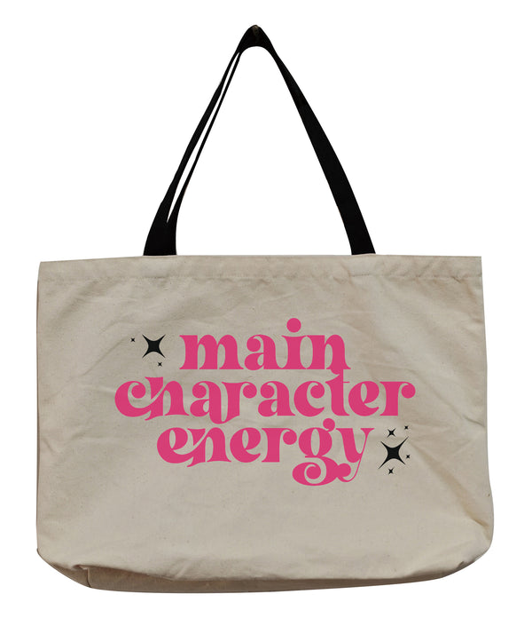 Main character energy tote